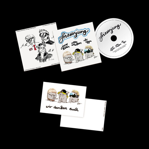 FRIESENJUNG BUNDLE 2 - DANKE, OTTO, DANKE von Ski Aggu - Single CD + Postkarte jetzt im Ski Aggu Friesenjung Store